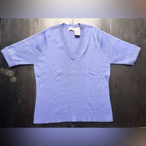 Vintage White Stag short sleeve sweater size large